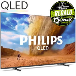 Philips 43PUS7810 Televisor QLED 4K Ultra HD 43" Smart TV SO TITAN, HDR10+, Dolby Atmos, WiFi, HDMI 2.1, VRR, Compatible con Alexa